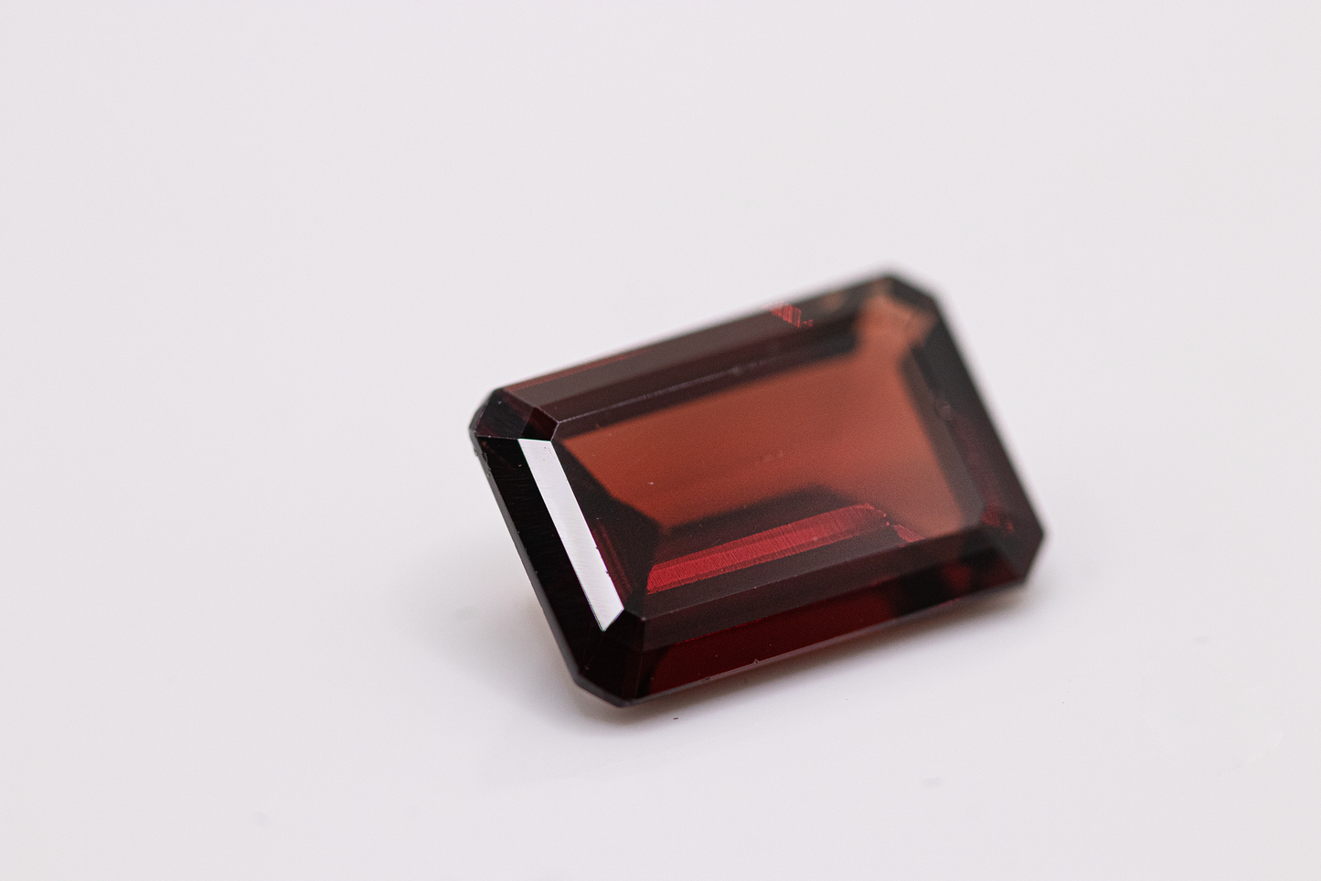 Emerald Cut Almandine Garnet