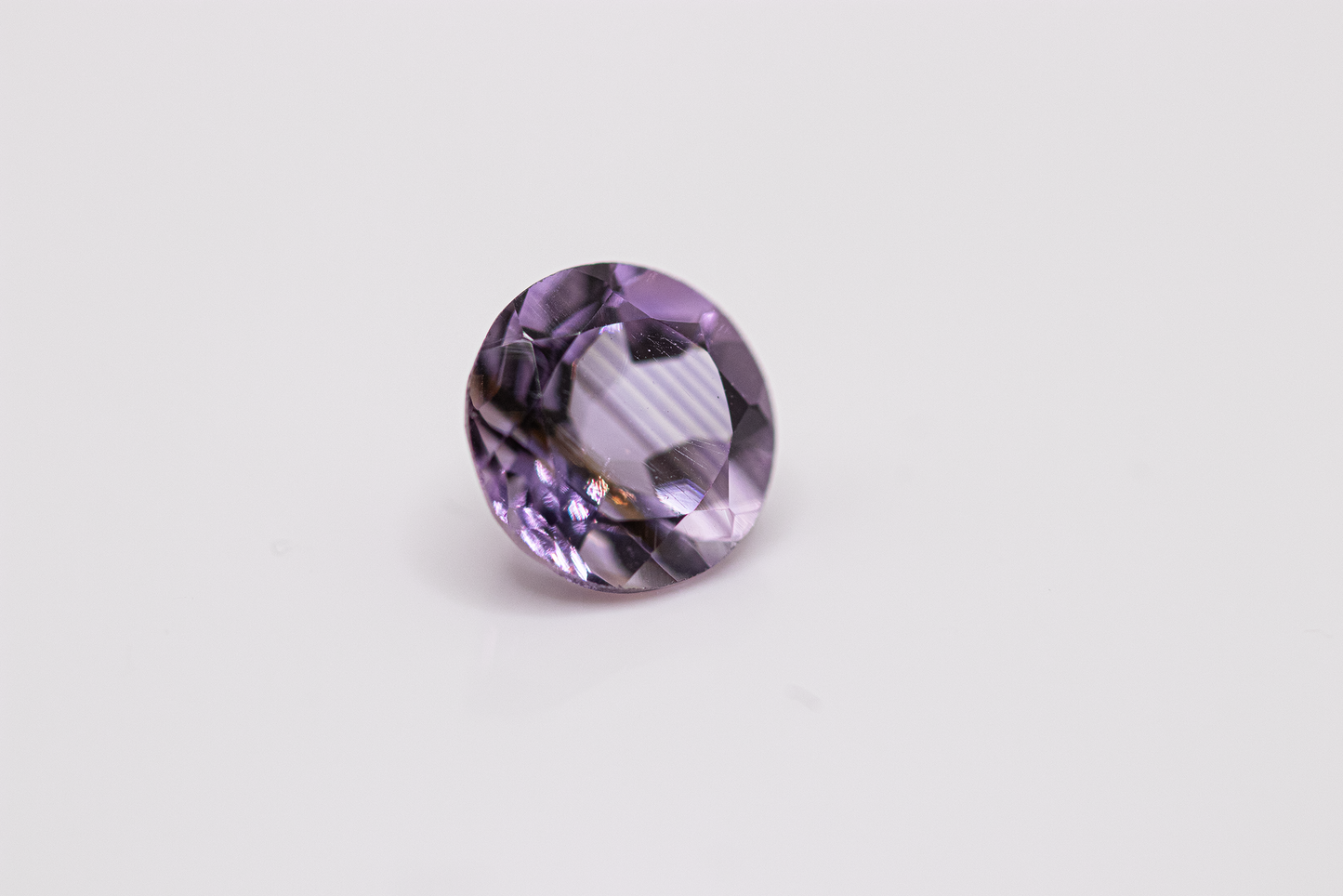 Round Cut Amethyst