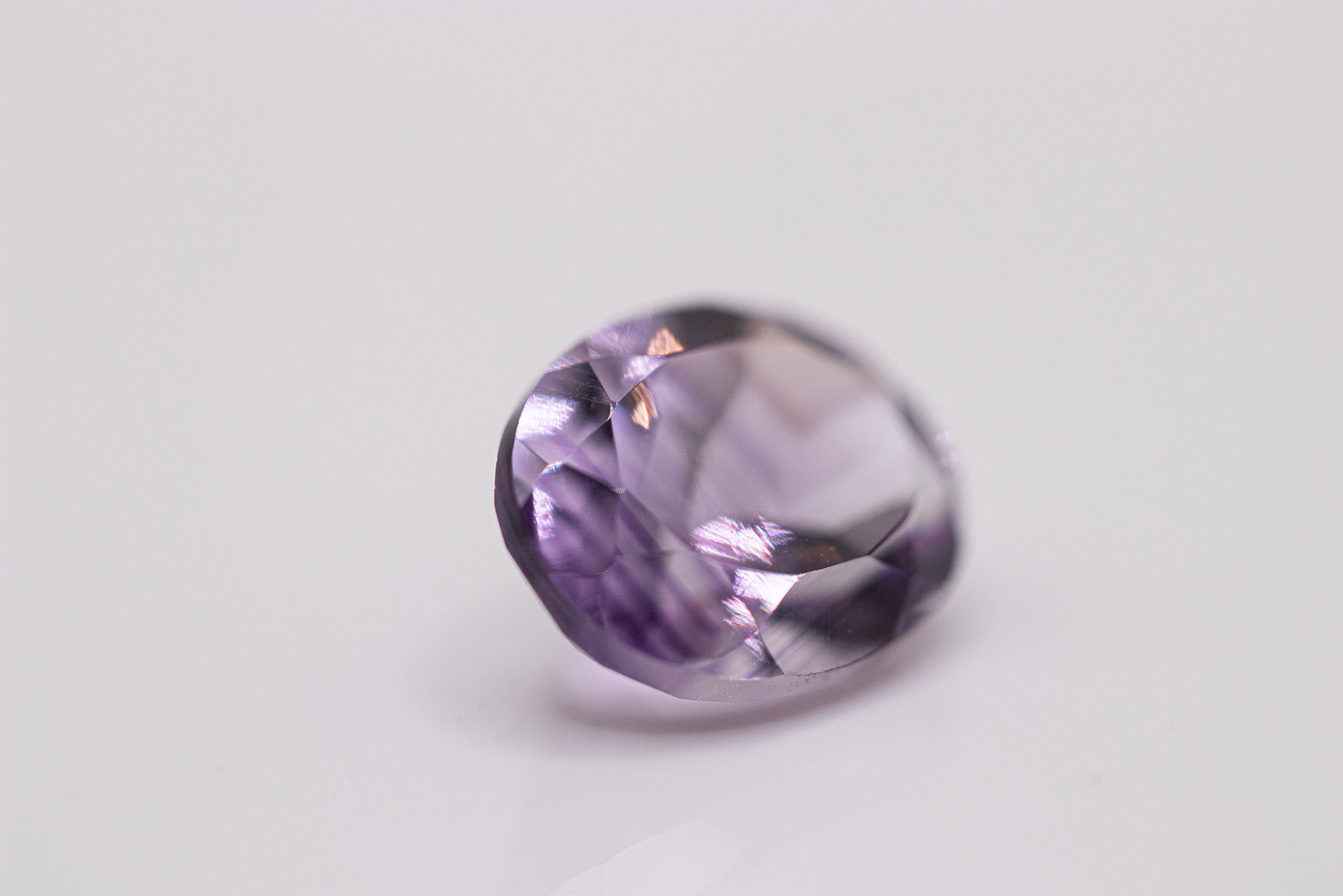 Small Oval Cut Amethyst