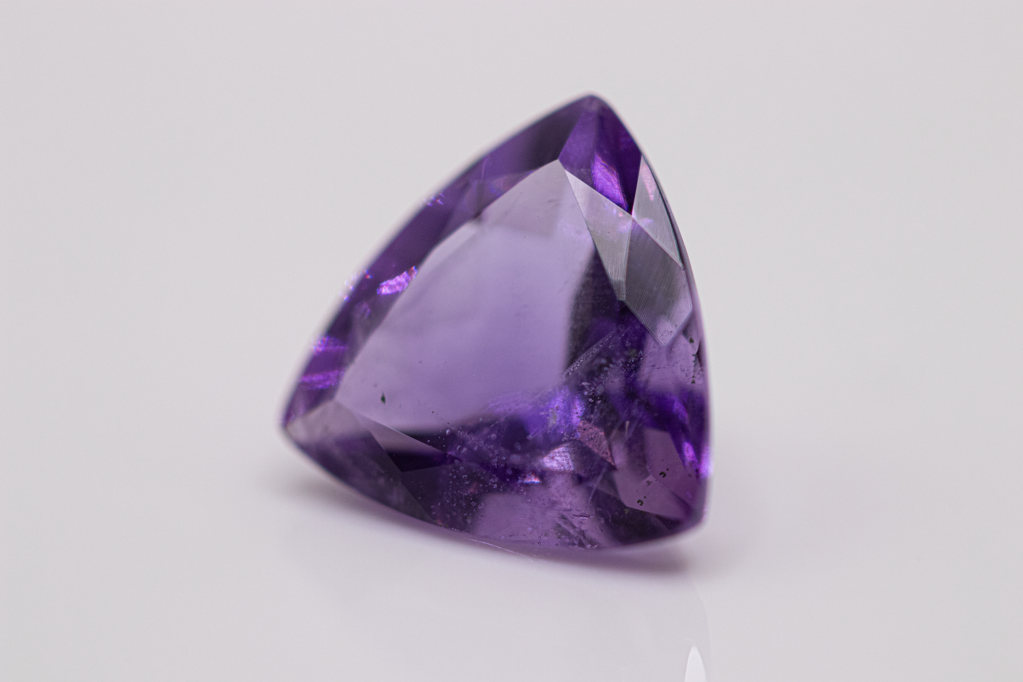 Trillion Cut Amethyst