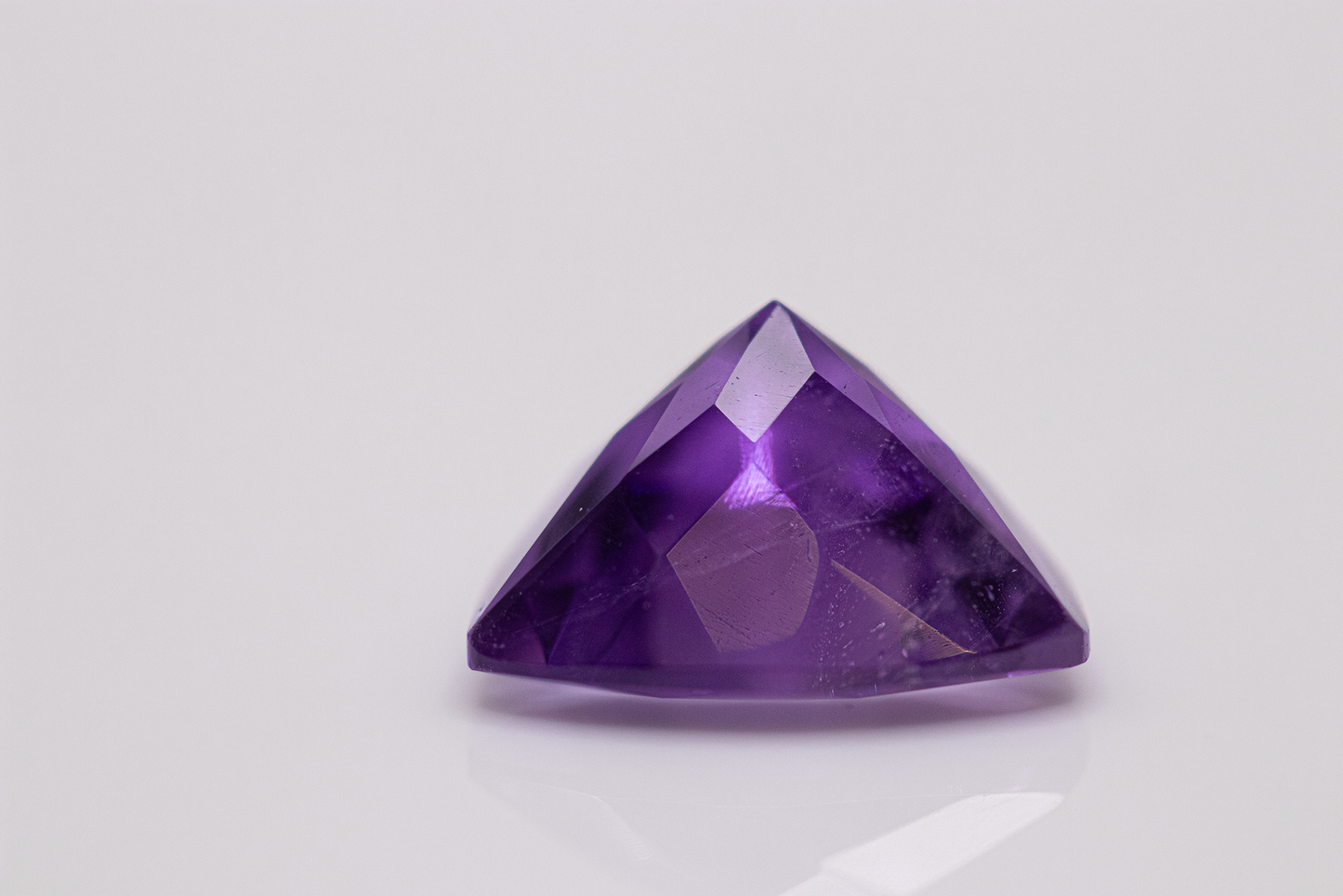 Trillion Cut Amethyst