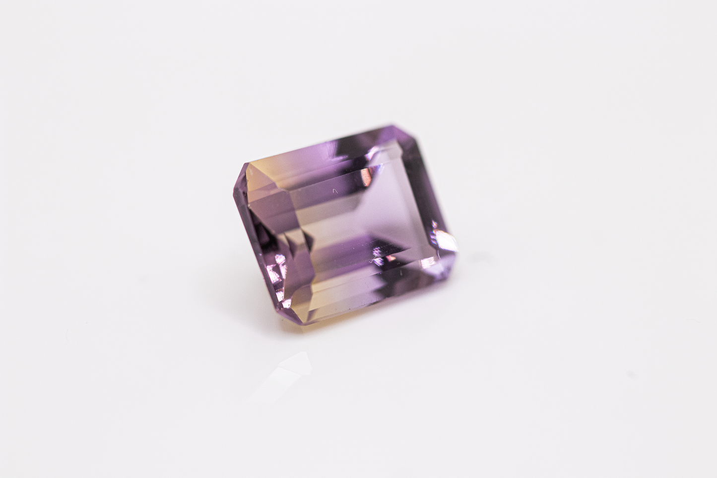 Emerald Cut Ametrine