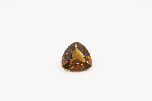 6.71 ct Trillion Cut Cognac Citrine