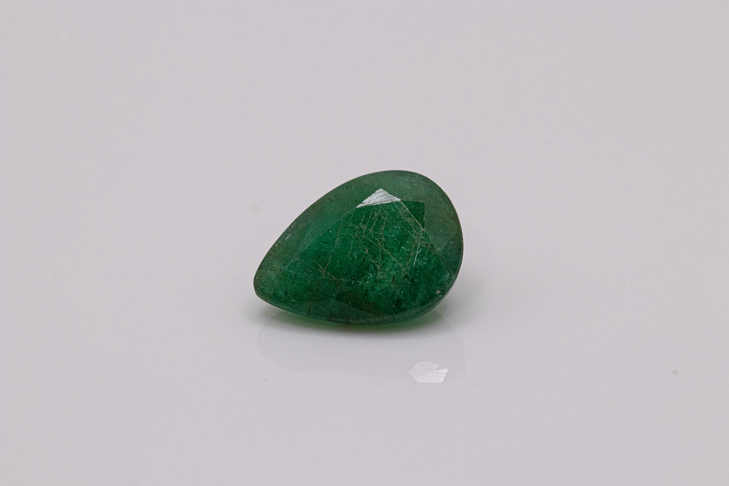 Pear Cut Zambian Emerald