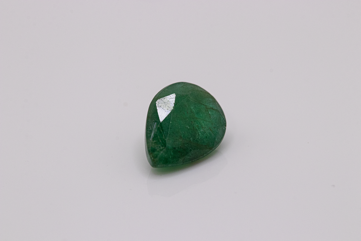 Pear Cut Zambian Emerald