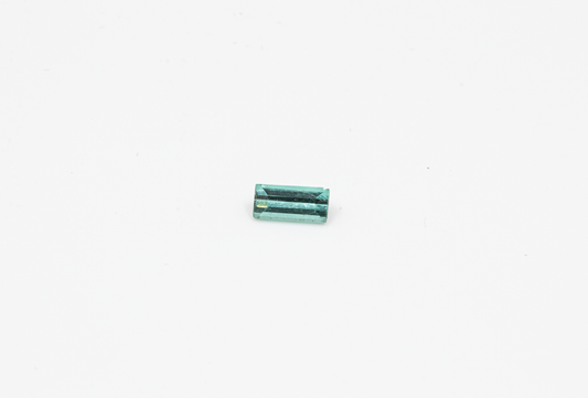 0.65 ct Emerald Cut Light Blue Tourmaline
